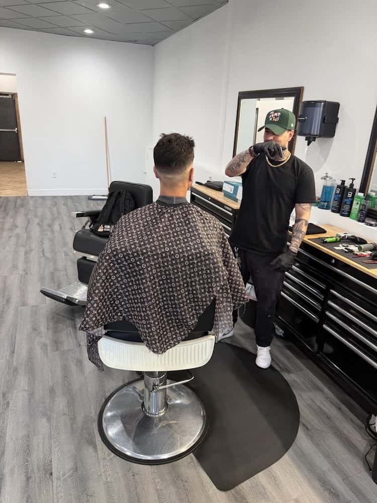 The club barber shop