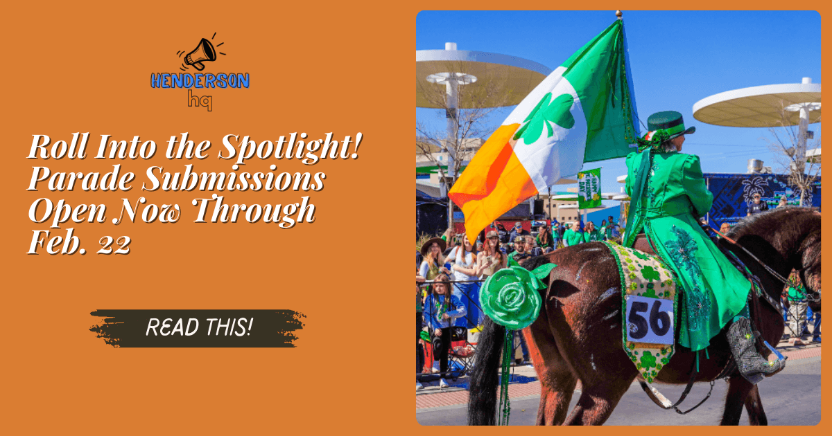 58th Annual St. Patrick’s Day Festival and Parade Heads Back to Historic Downtown Henderson