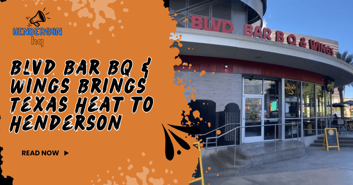 Blvd Bar BQ & Wings Brings Texas Heat to Henderson