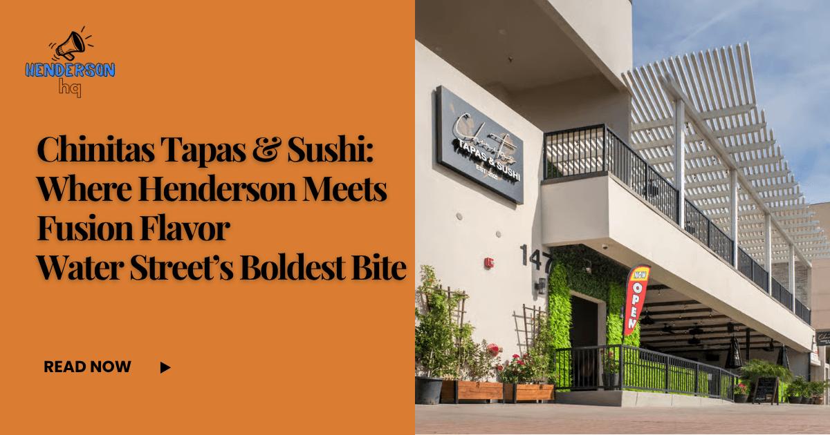 Chinitas Tapas & Sushi: Where Henderson Meets Fusion Flavor
