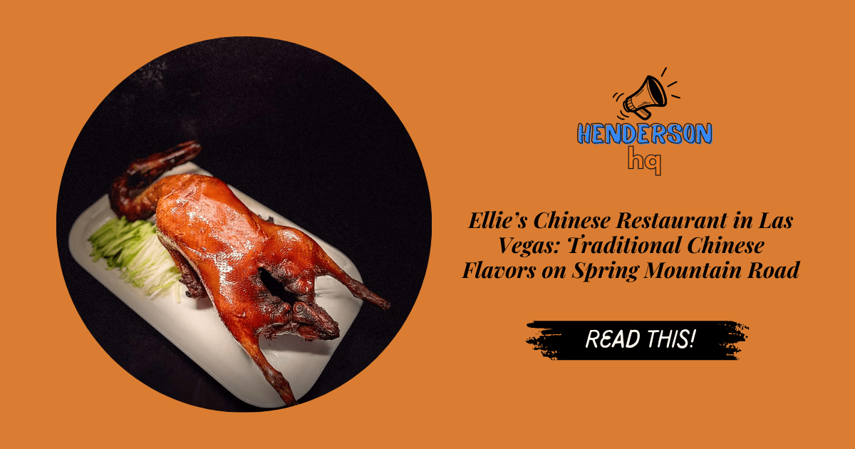 Ellie’s Chinese Restaurant in Las Vegas: Traditional Chinese Food on Spring Mountain Road