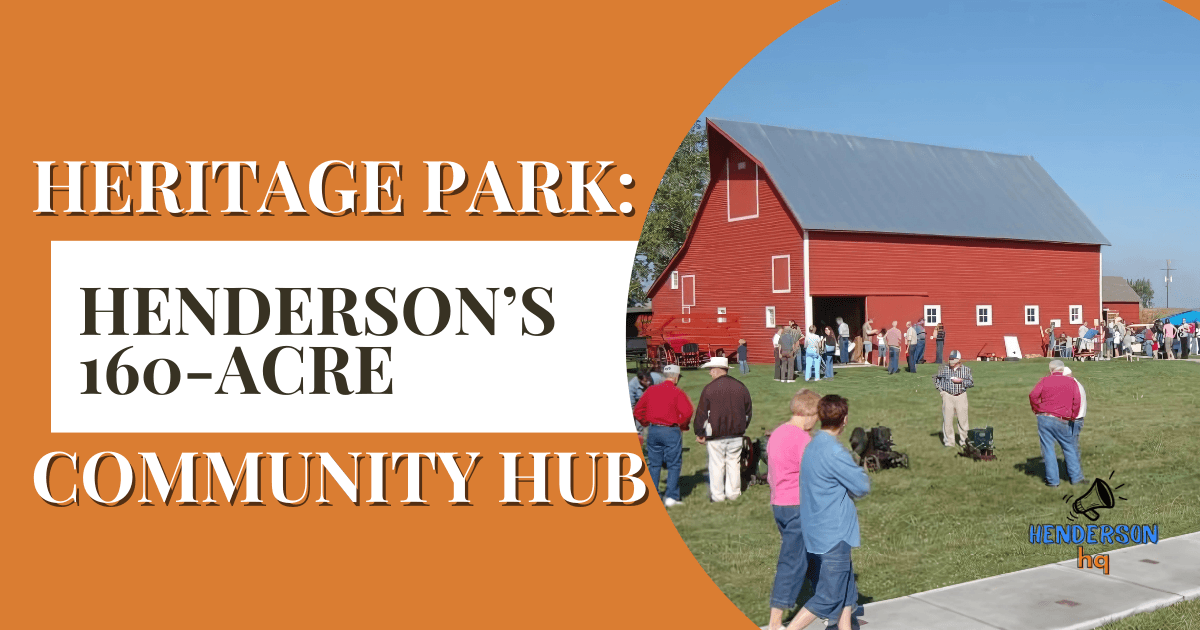 Heritage Park: Henderson’s 160-Acre Community Hub