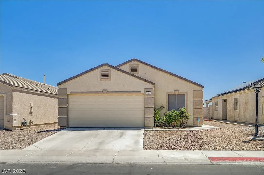 Las Vegas Home for Sale: 5433 Bridgehampton Ave Offers Single-Story Comfort in the Northwest
