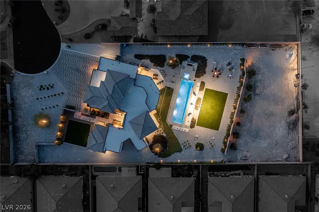 Las Vegas Luxury Estate for Sale: 4050 N Tomsik St Offers Over an Acre, No HOA, and Full-Size Indoor RV Garage Capability