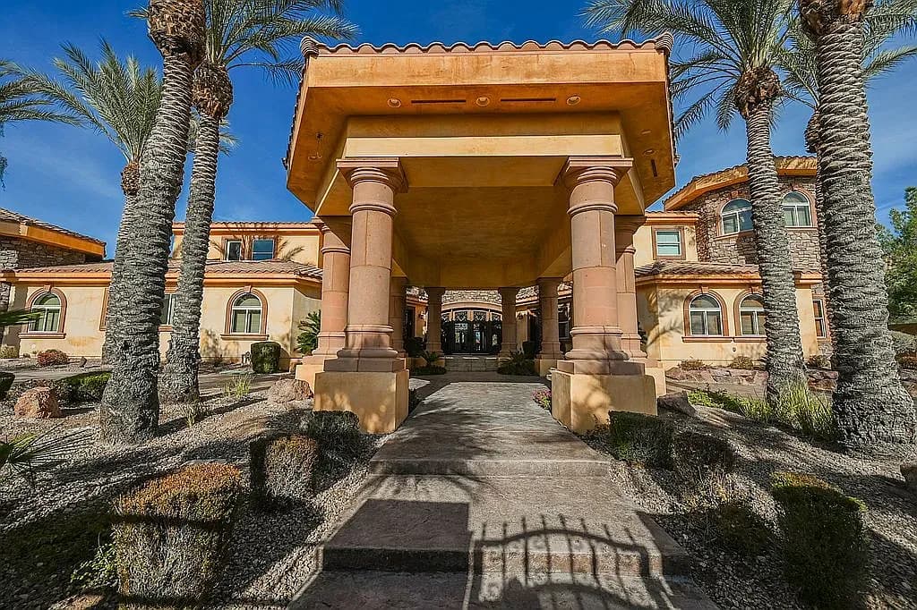 Las Vegas Luxury Estate for Sale: 8280 Via Olivero Ave Is an Entertainer’s Dream Compound