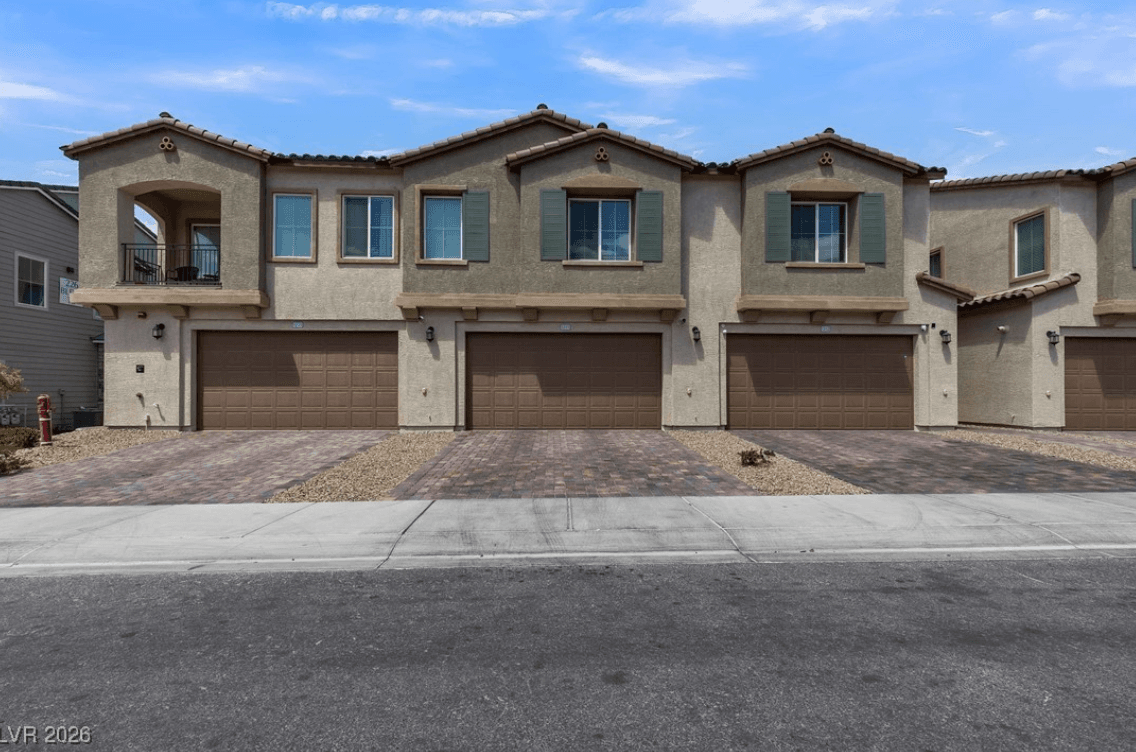 Modern Townhome in Henderson's McAuley Community Lists for $429K