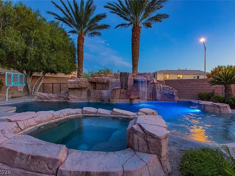 North Las Vegas Home for Sale: 6538 Green Sparrow Ln Offers Resort-Style Living in a Gated Community