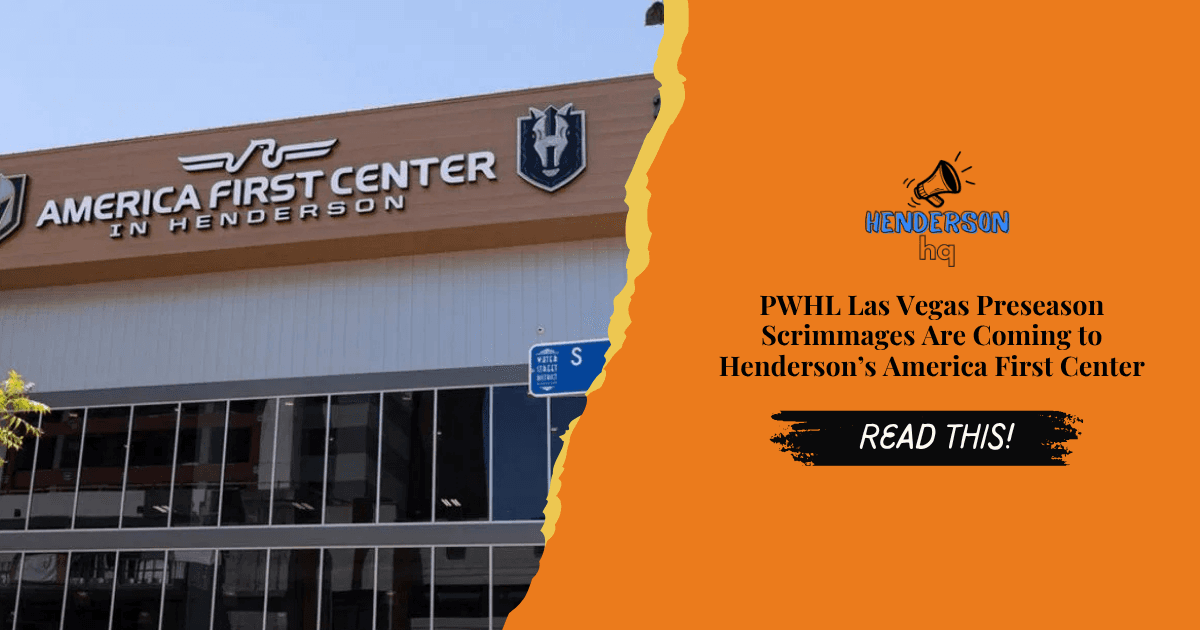 PWHL Las Vegas Preseason Scrimmages Are Coming to Henderson’s America First Center