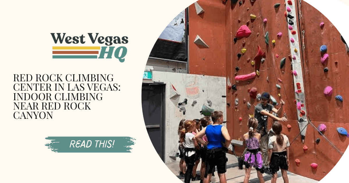Red Rock Climbing Center in Las Vegas: Indoor Climbing Near Red Rock Canyon
