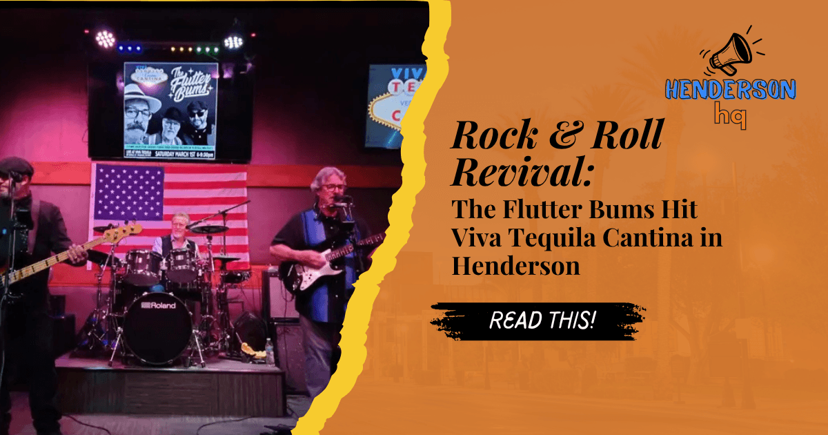 Rock & Roll Revival: The Flutter Bums Hit Viva Tequila Cantina in Henderson