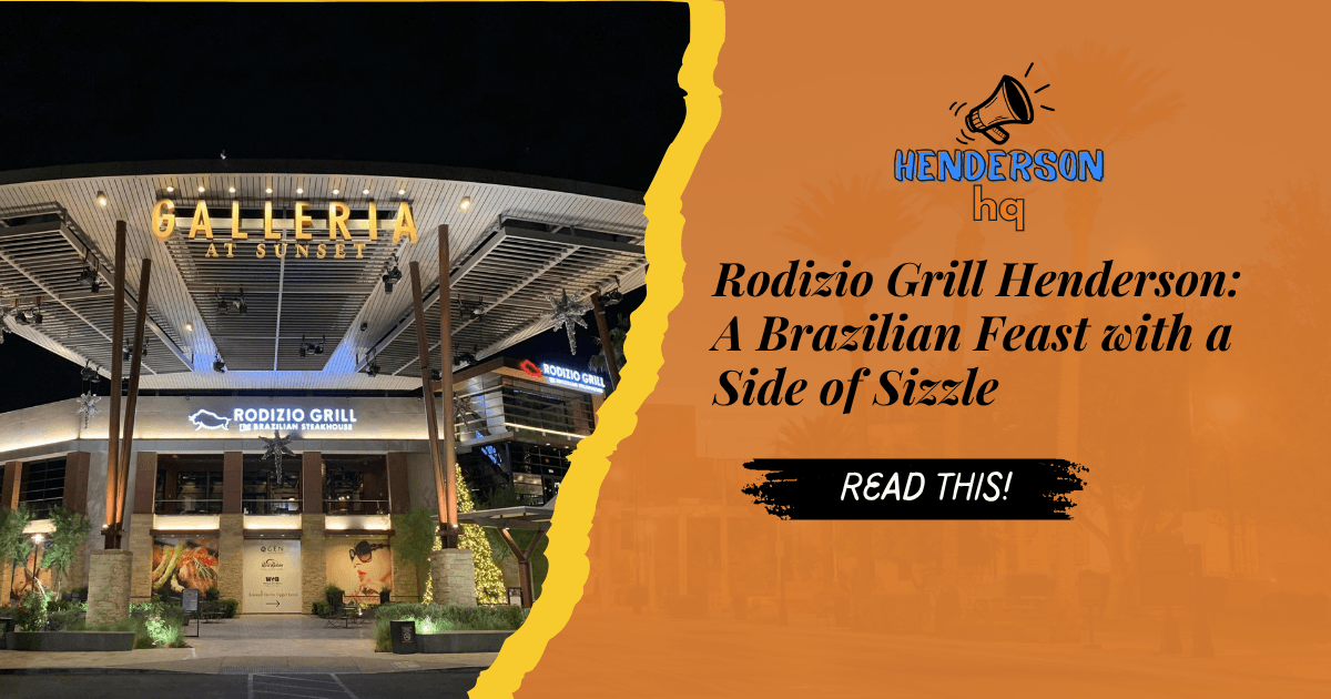 Rodizio Grill Henderson: A Brazilian Feast with a Side of Sizzle