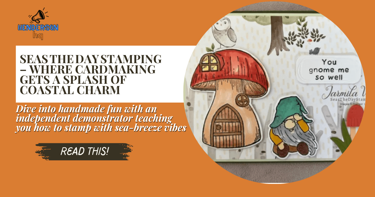 Seas the Day Stamping – Where Cardmaking Gets a Splash of Coastal Charm