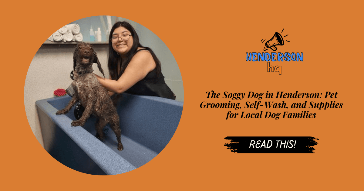 The Soggy Dog in Henderson: Pet Grooming, Self-Wash, and Supplies for Local Dog Families