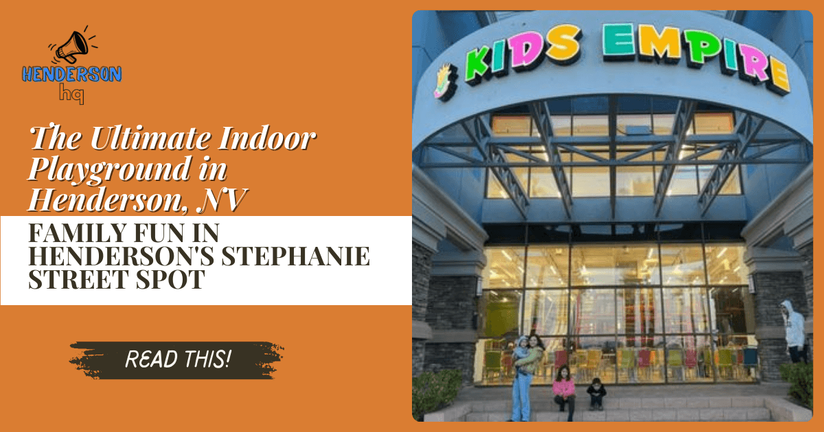 The Ultimate Indoor Playground in Henderson, NV